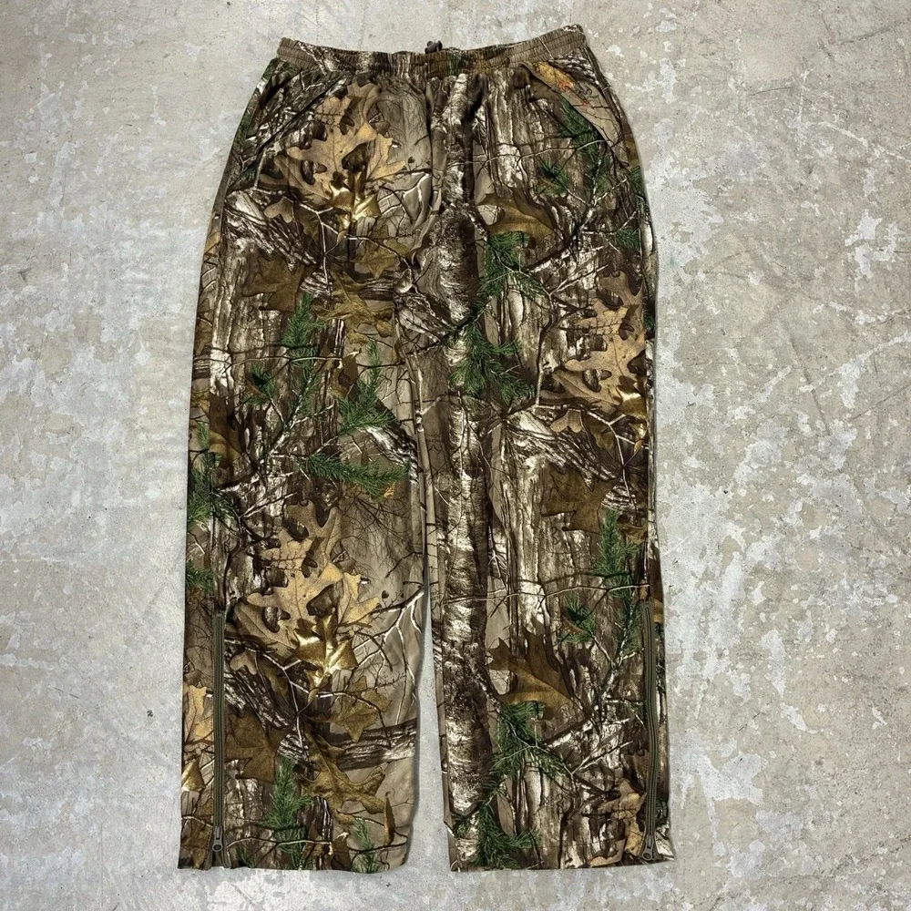 Realtree Camo Pants Mens 2XL Hunting Scent Control‎ Lined Stretch Outdoors